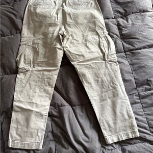 Stylish Cream Cargo Pants